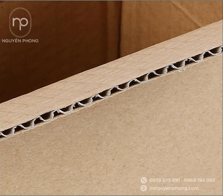Hộp carton 3 lớp sóng E 